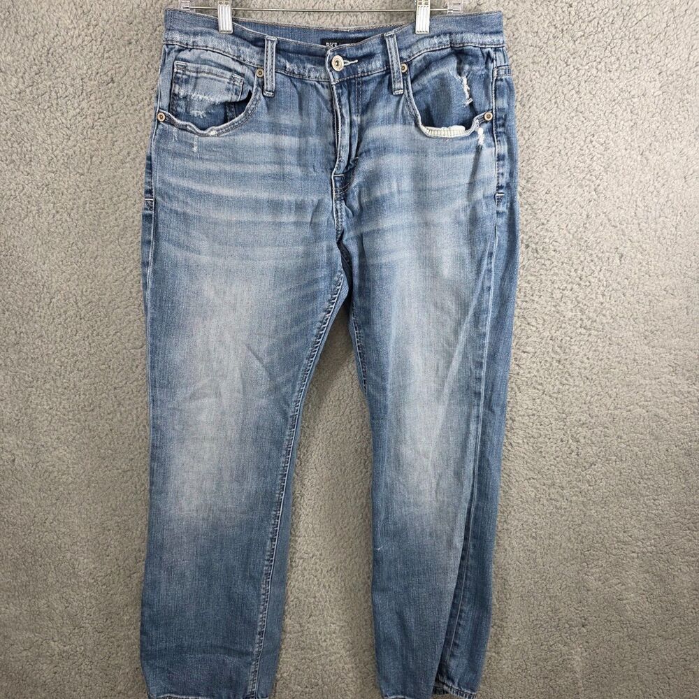 BKE Jeans Men's Blue Jake Straight Stretch Denim Jeans Size 34x30